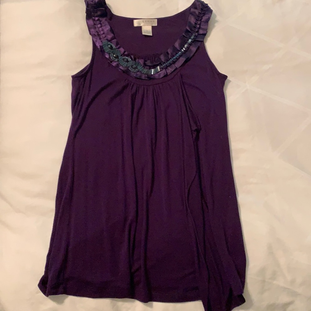 Kenar Sleeveless Blouse